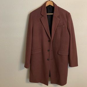 ASOS Wool Single Breasted Coat